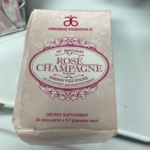 3 boxes of Arbonne Rose Champagne